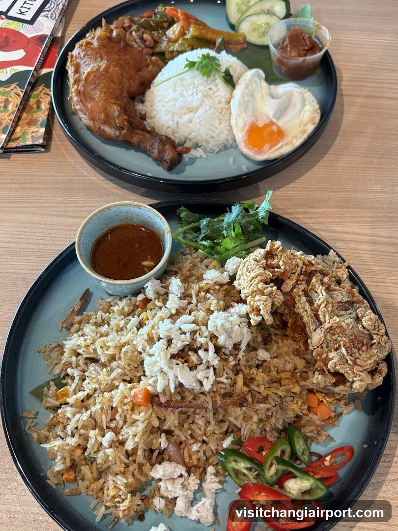 Food Plates on Table