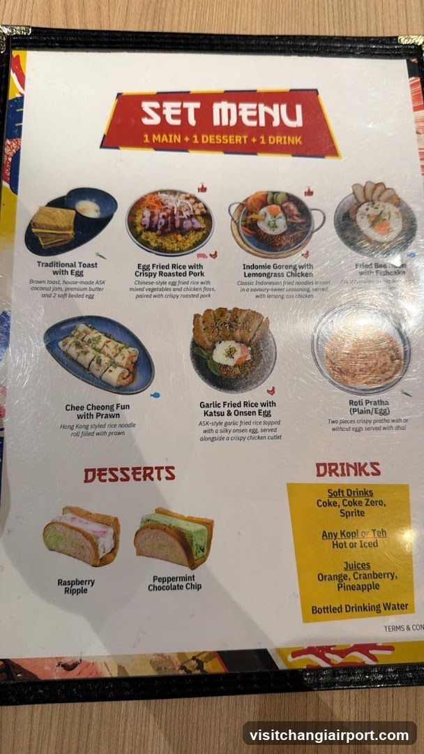 Set Menu Board