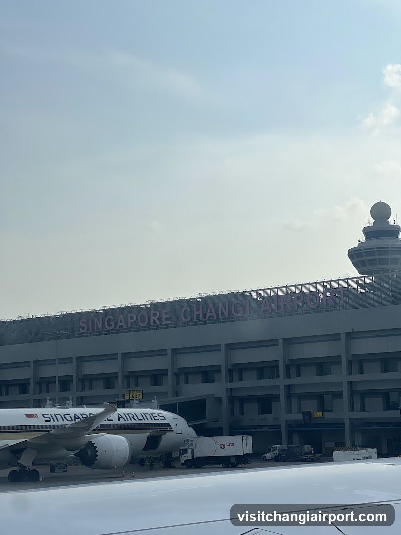 Singapore Changi Airport Terminal Exterior