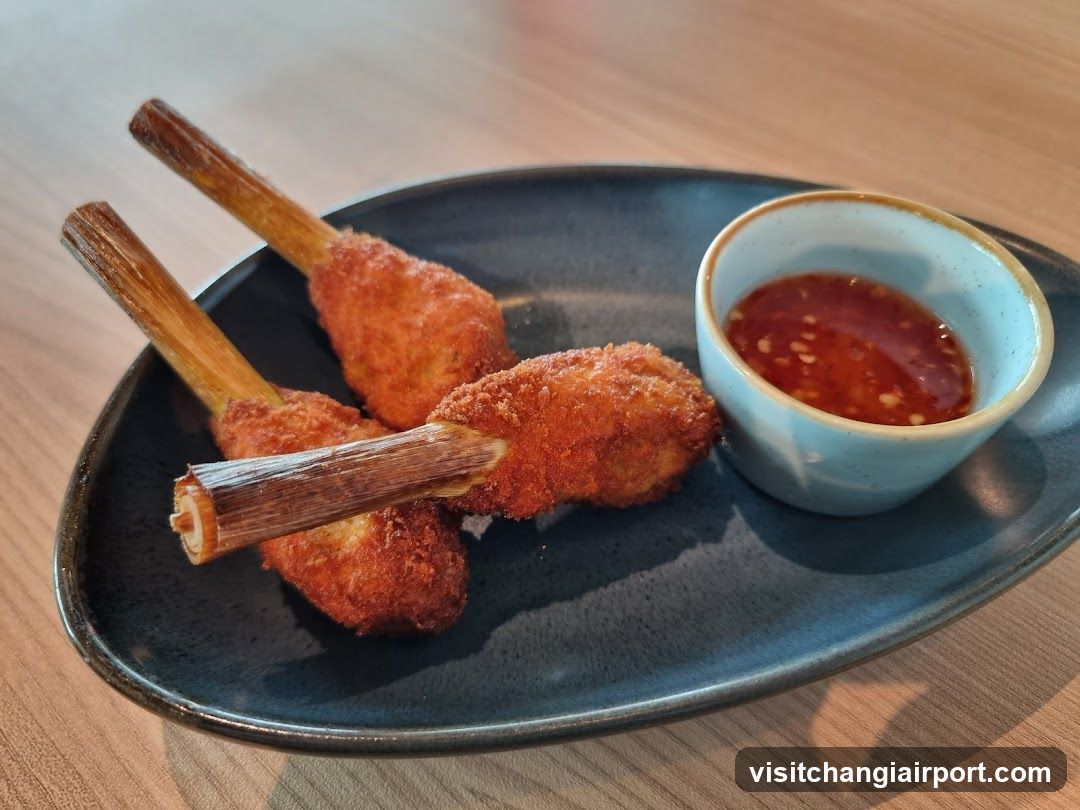 Fried Chicken Wings with Dip