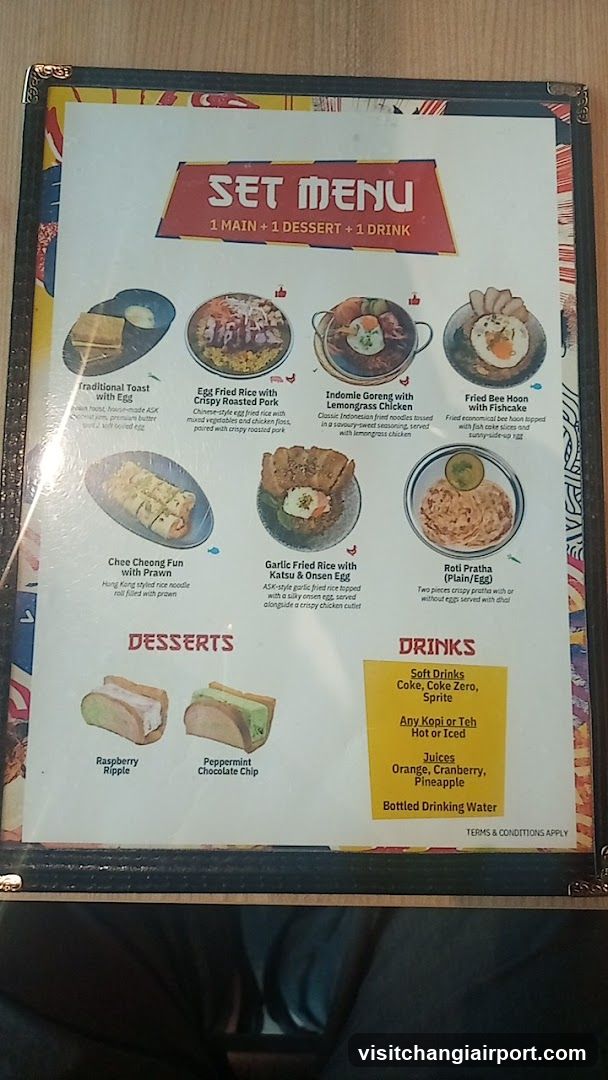 Set Menu Board