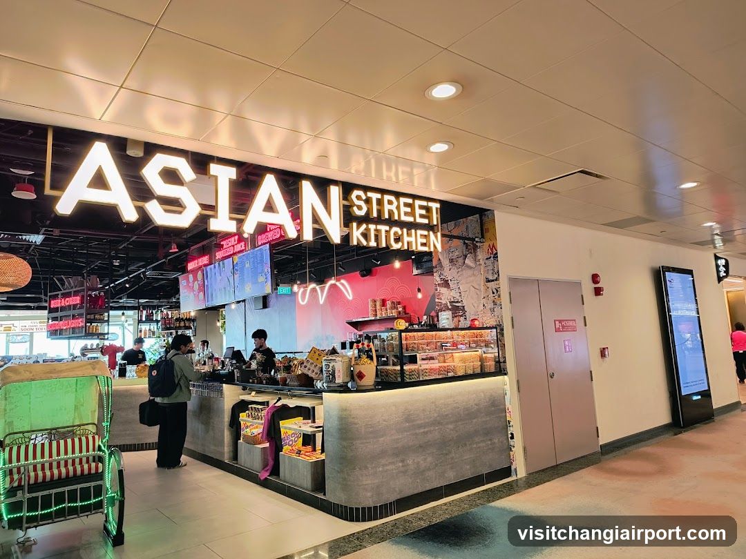 Asian Street Kitchen Interior