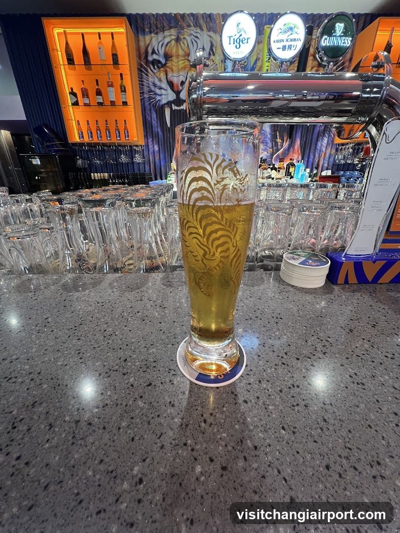 Beer at the bar