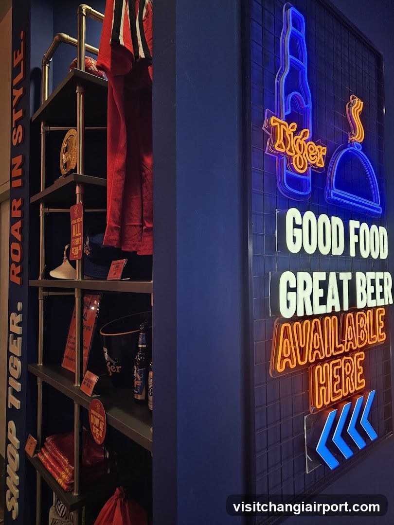 Tiger Beer Shop Interior