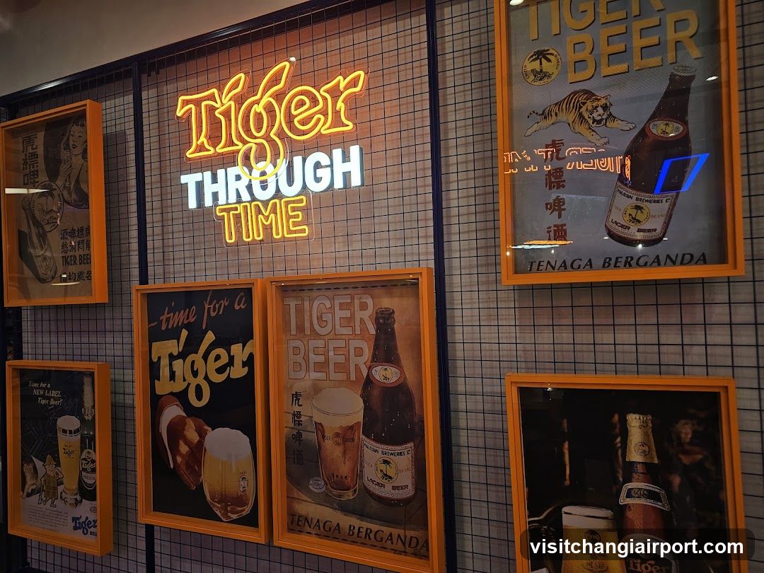 Tiger Beer Wall Display