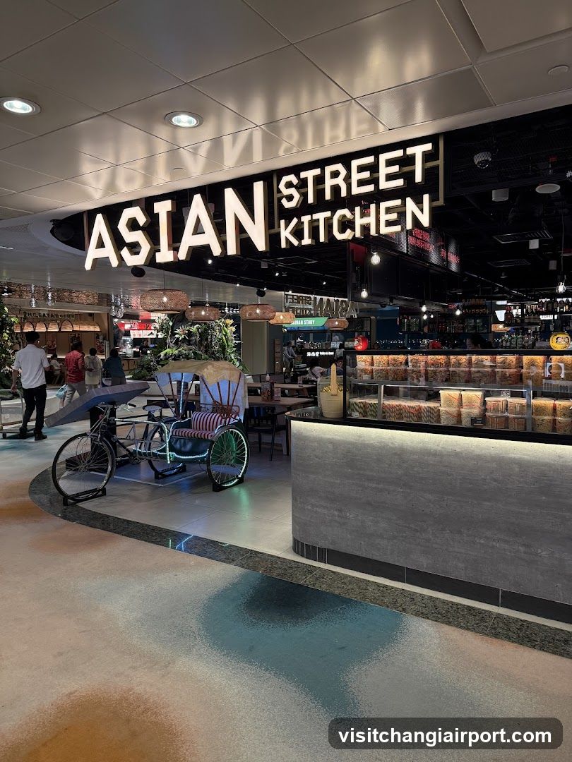 Asian Street Kitchen Interior