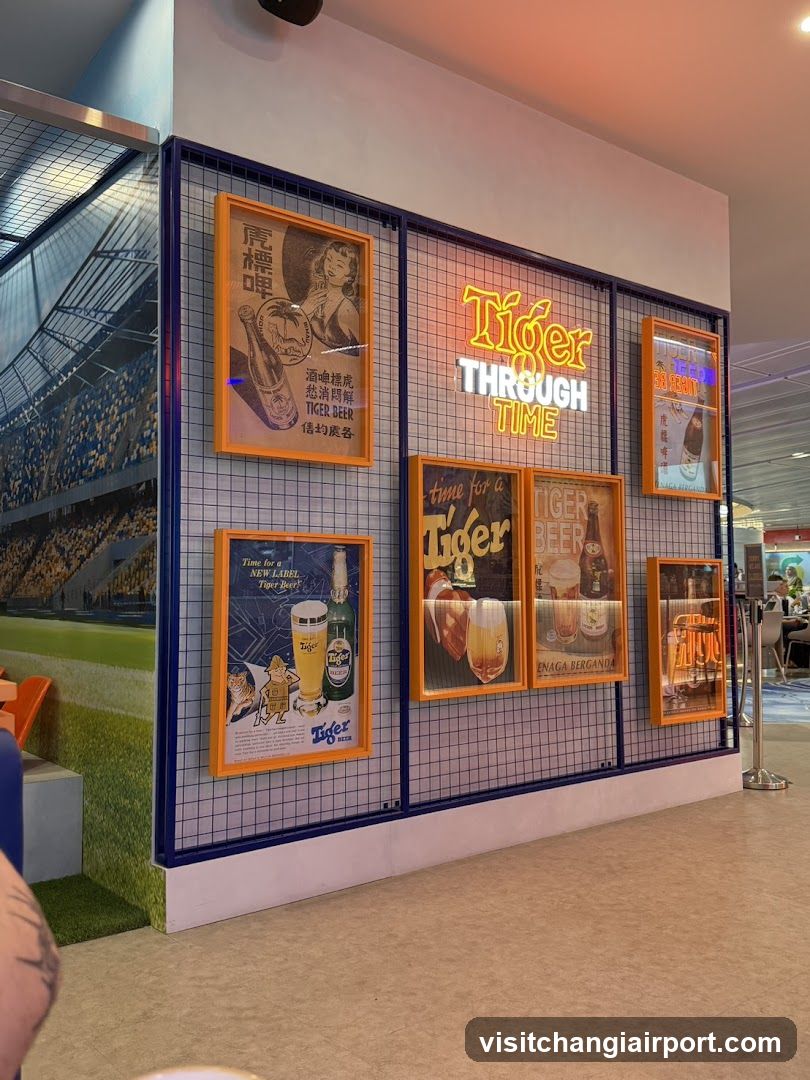 Tiger Beer Exhibition Wall