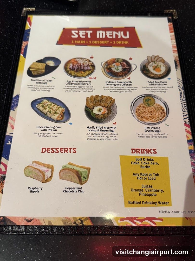 Set Menu Board