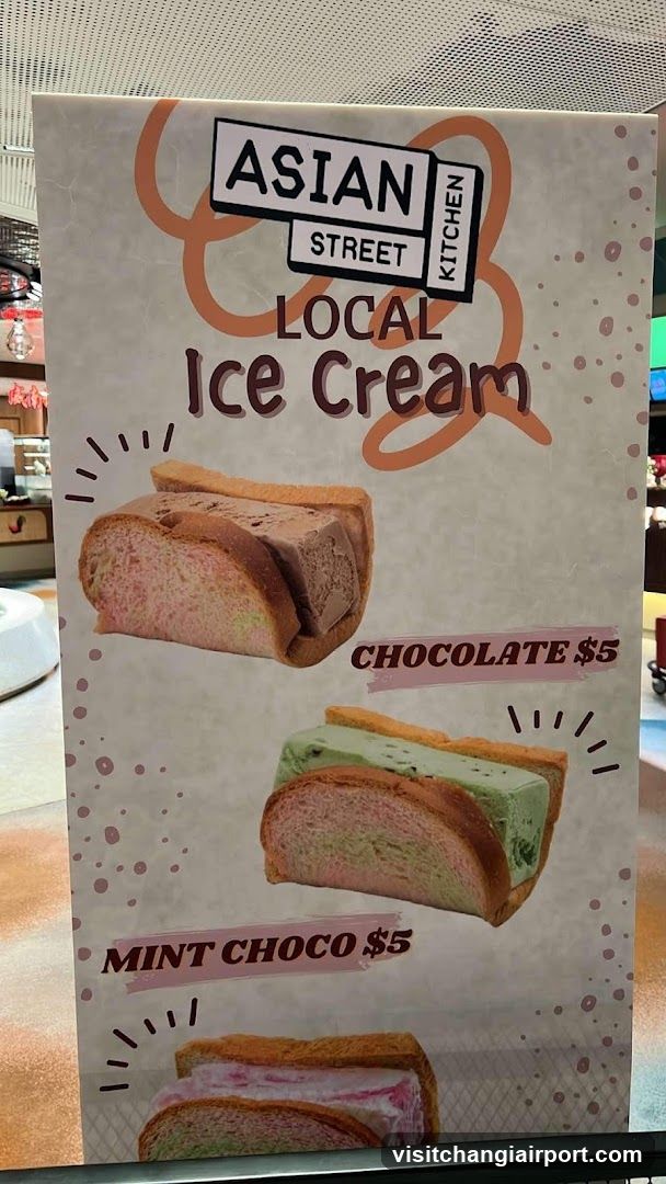 Asian Street Kitchen Local Ice Cream Menu