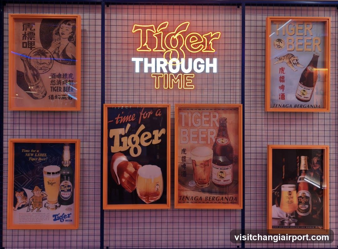 Tiger Beer Display Wall