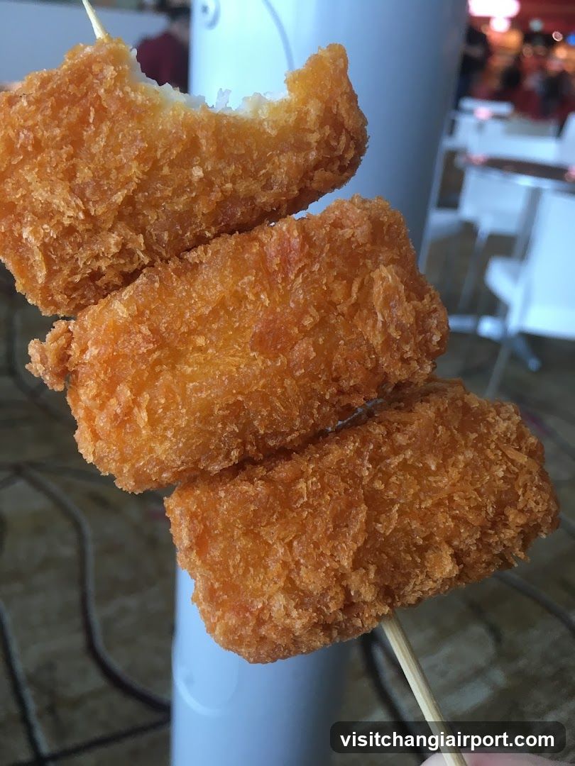 Fried Food on Stick