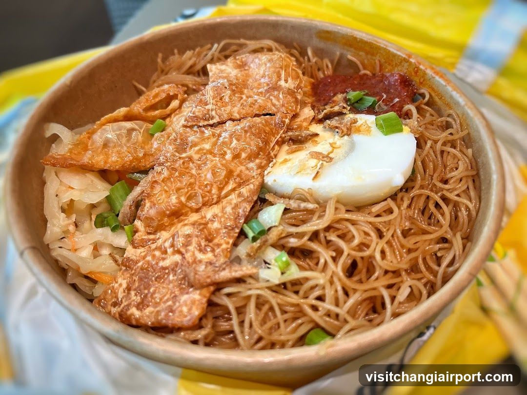 Noodle Bowl with Egg and Tofu Skin