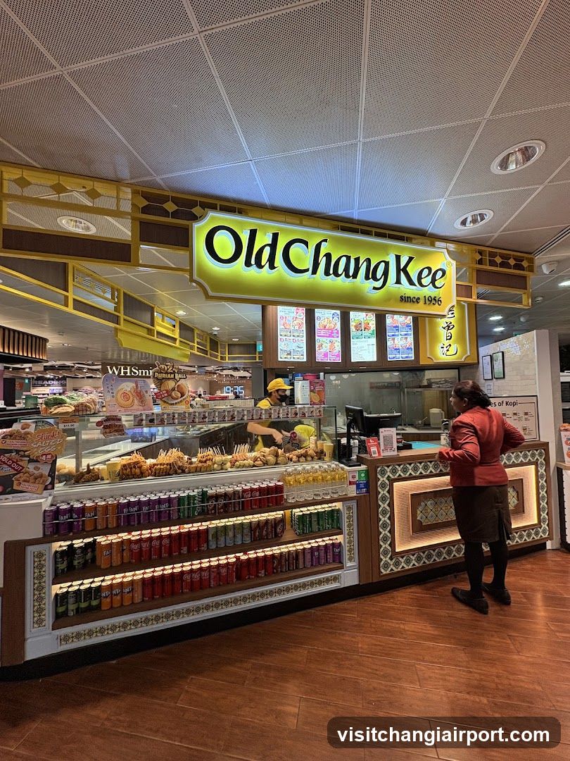Old Chang Kee Kiosk Interior