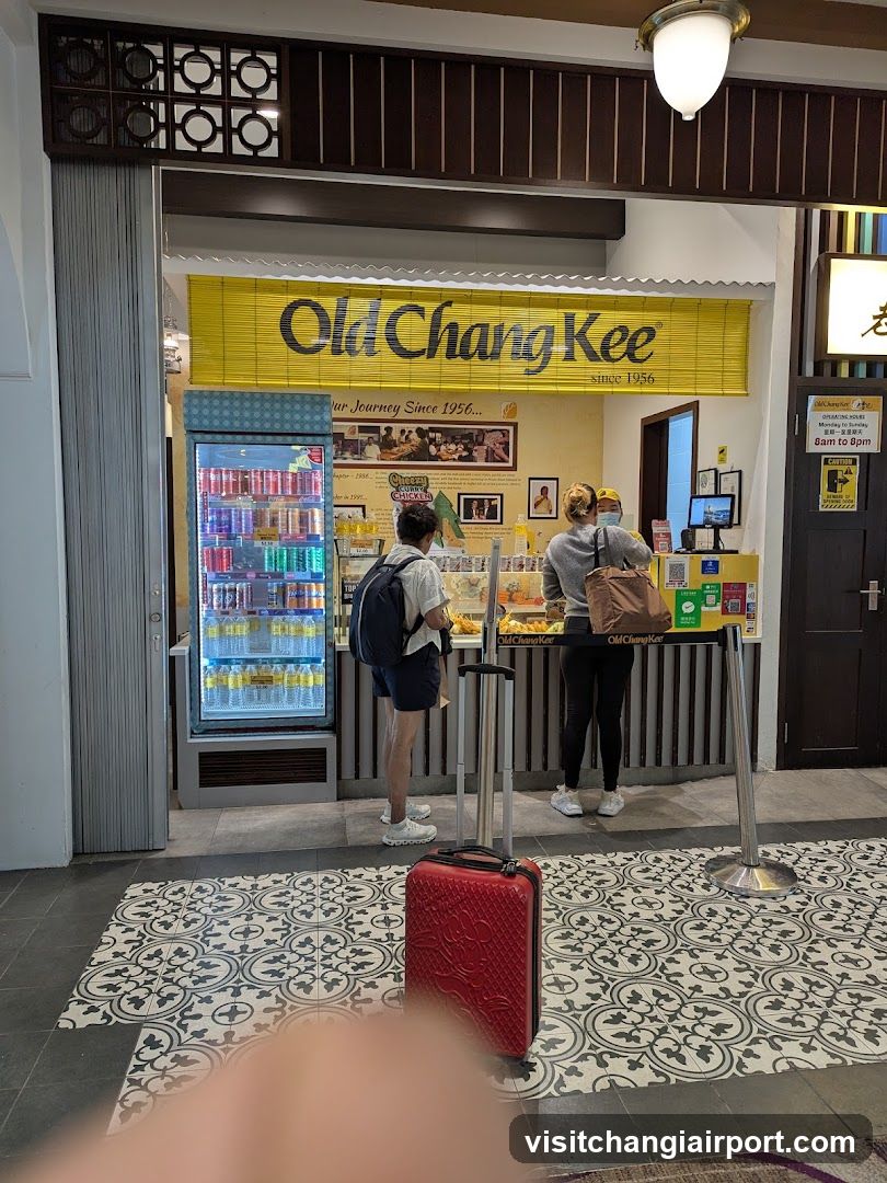 Old Chang Kee Store Interior View