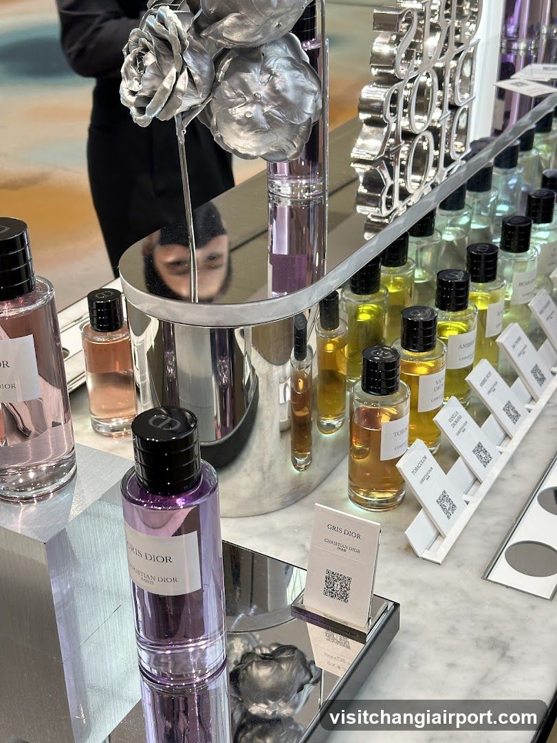 Dior Perfume Display