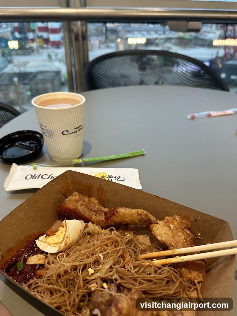 Food and Drink on a Table