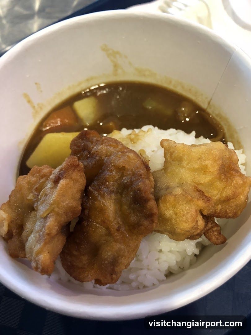 Fried Chicken Curry Rice Bowl