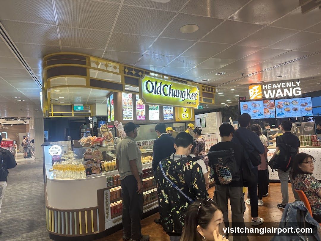 Old Chang Kee and Heavenly Wang Food Court