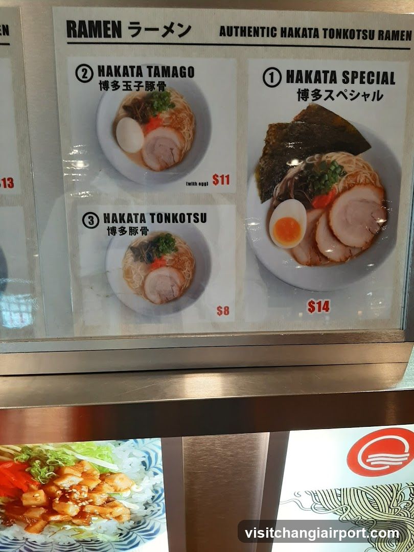 Ramen Menu Board
