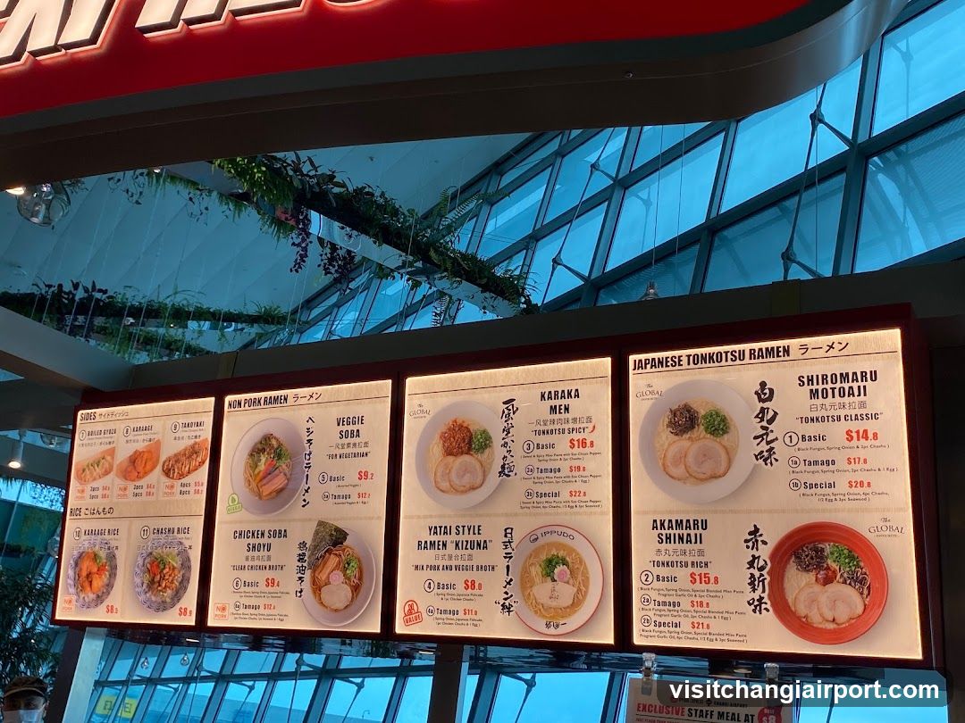 Ramen Menu Board