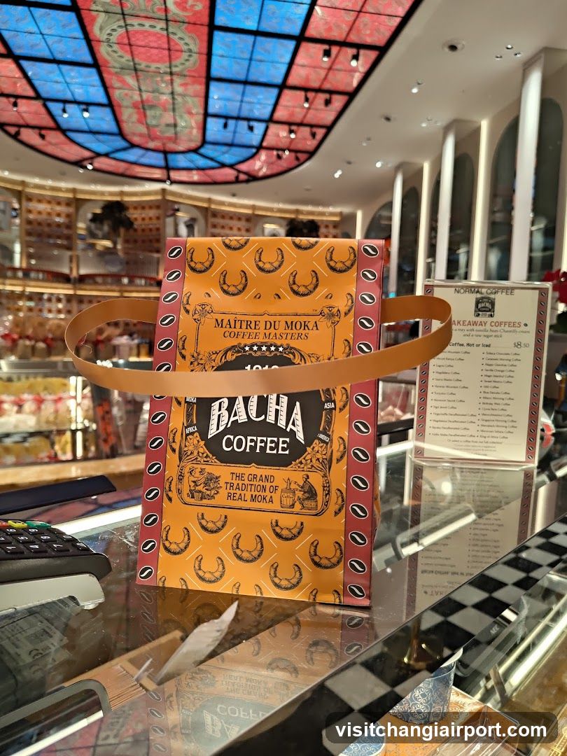 Bacha Coffee The Arch, Changi Int’l Airport Terminal 3