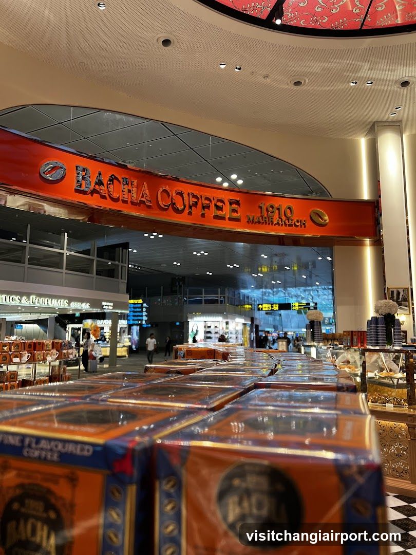 Bacha Coffee Interior Display