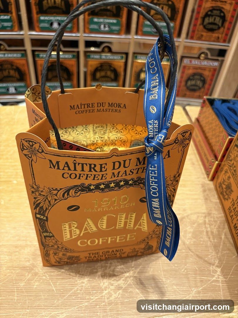 Bachia Coffee Gift Bag Display