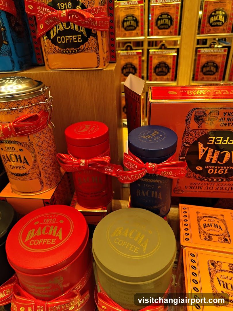 Bacha Coffee Product Display