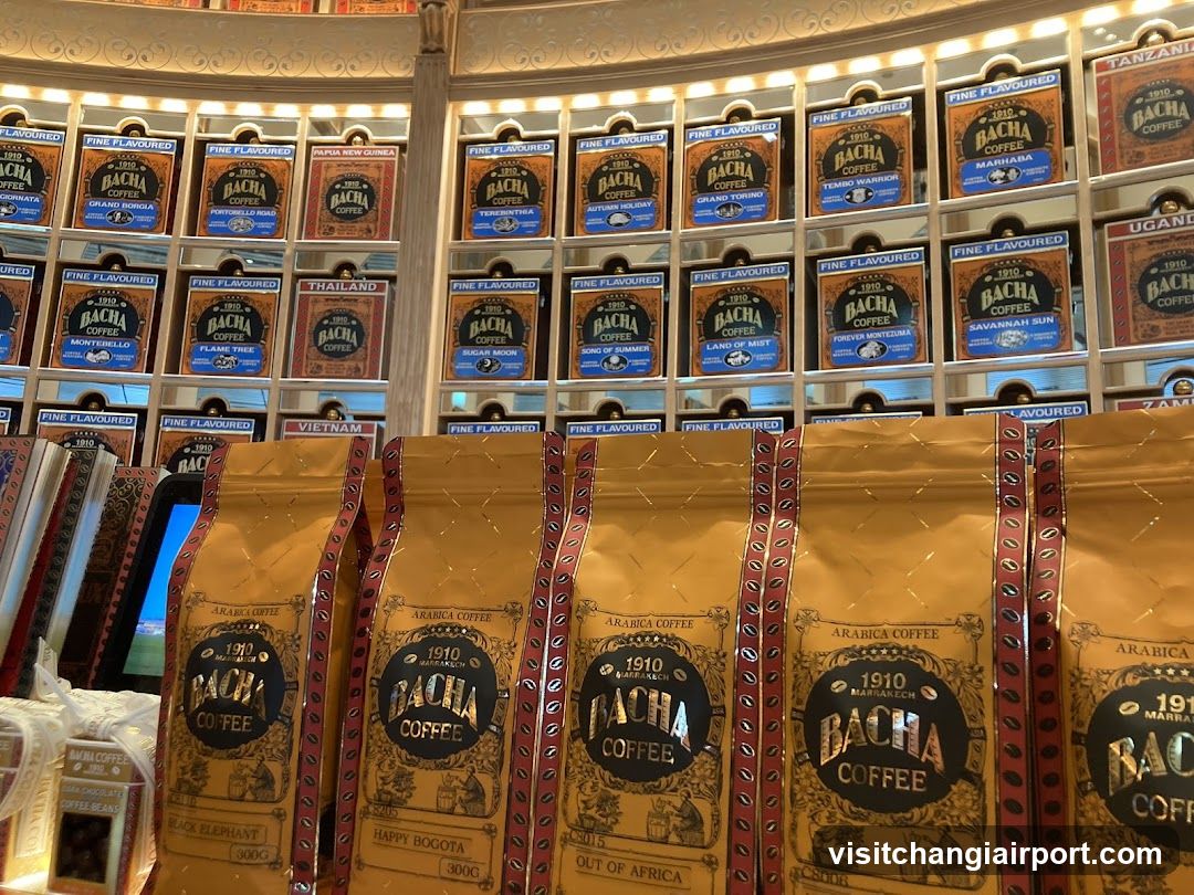 Bacha Coffee Product Display