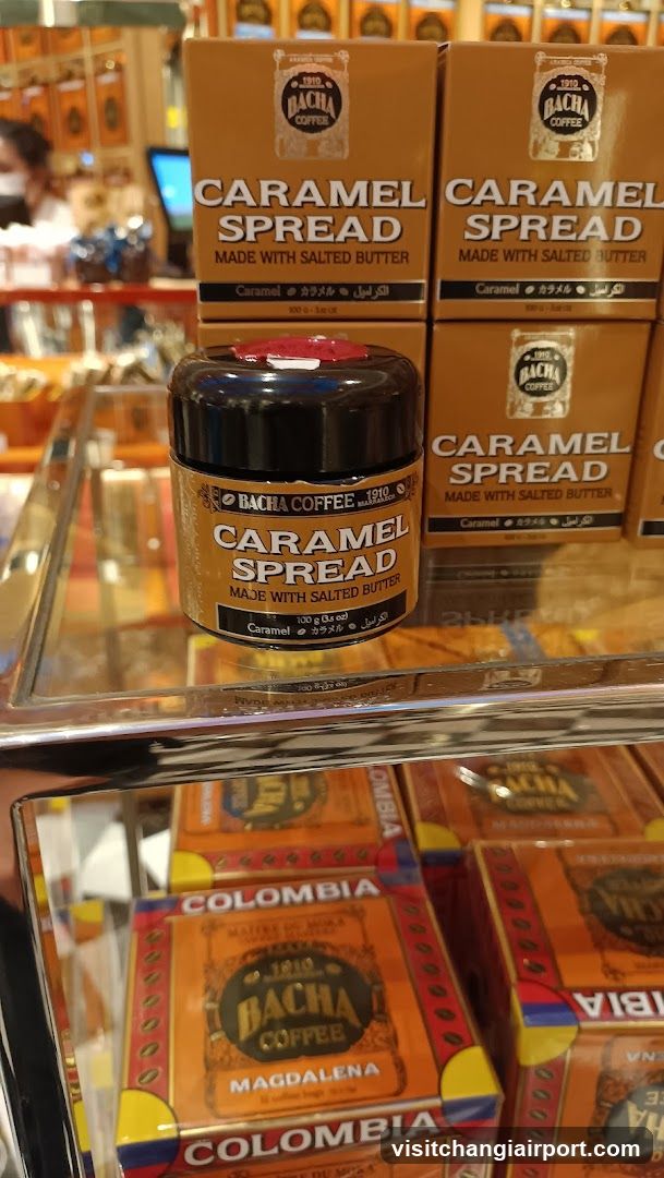 Bacha Coffee Caramel Spread Display