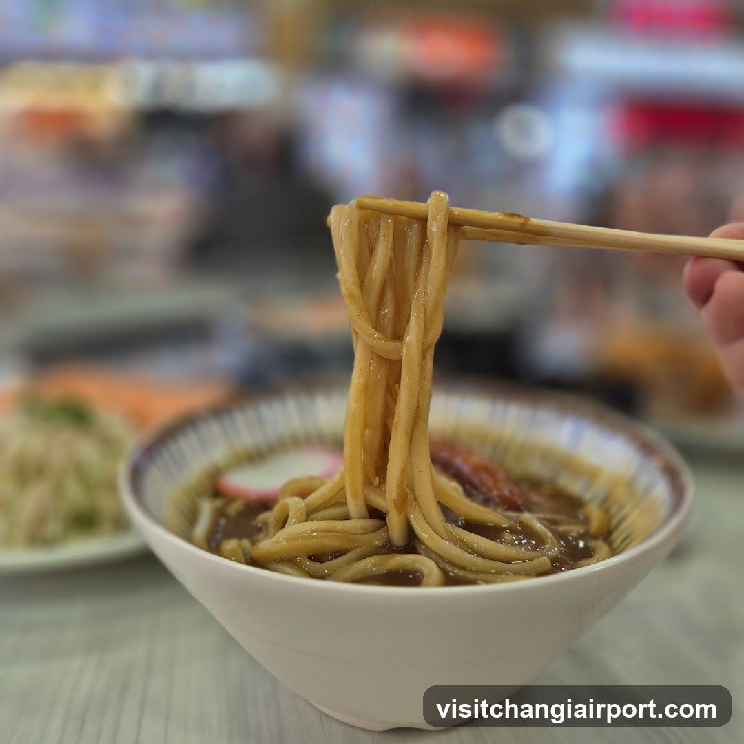 Noodle Bowl with Chopsticks