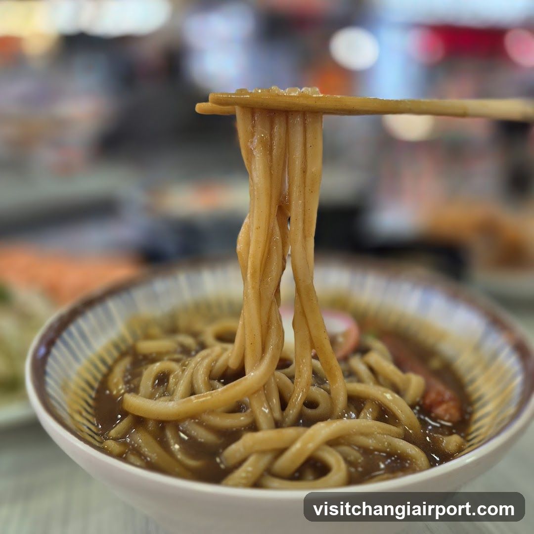 Noodle Bowl with Chopsticks