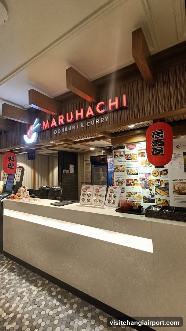 Maruhachi Donburi & Curry Interior