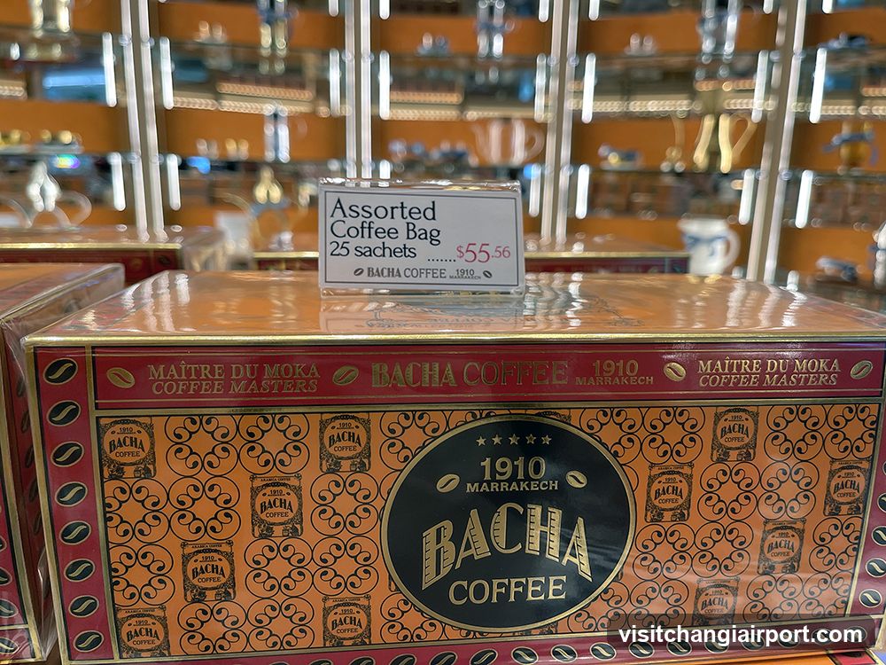 Bacha Coffee Product Display