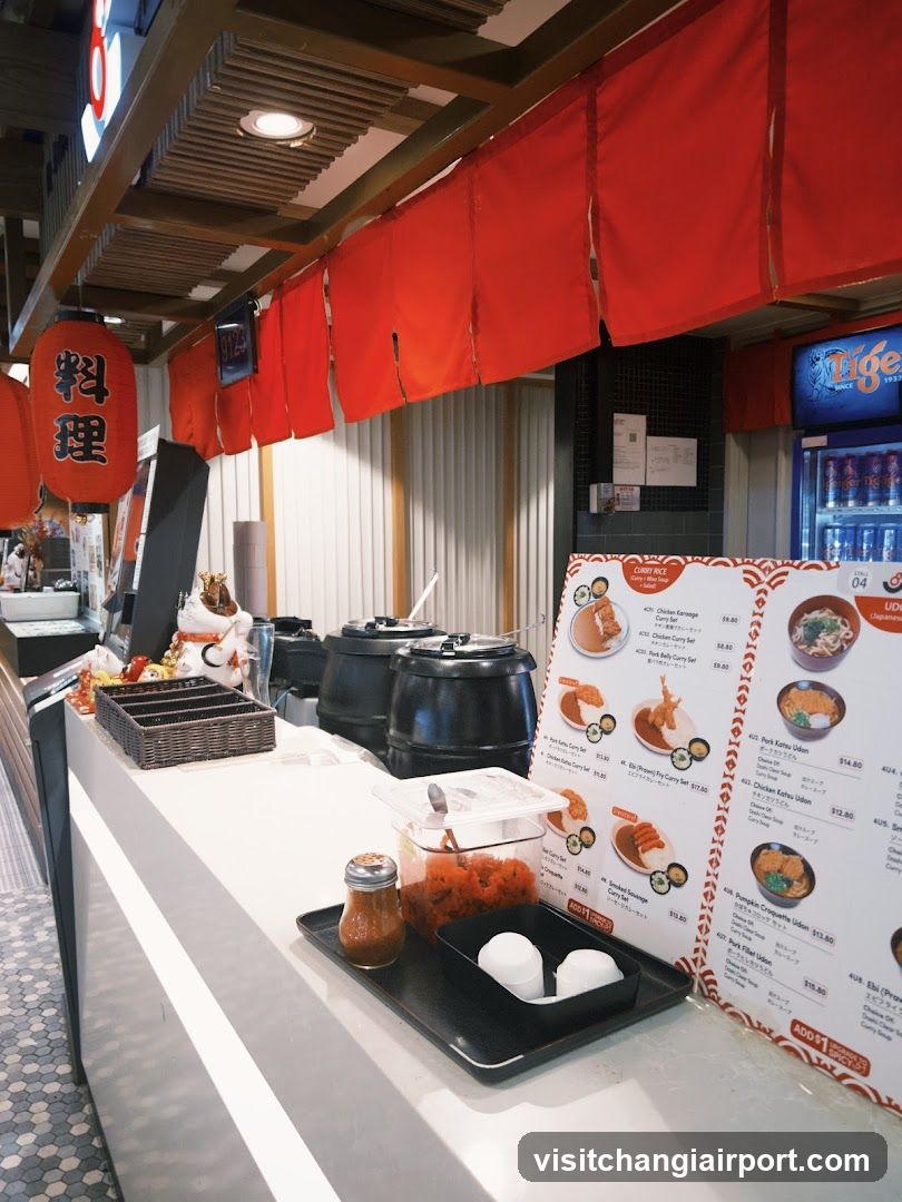 Food Counter Display