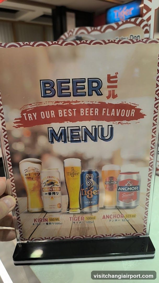 Beer Menu Display