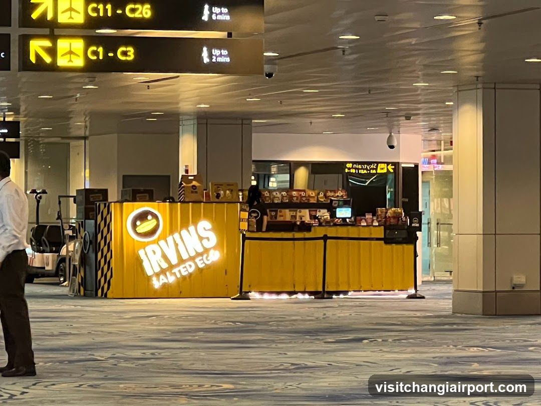 IRVINS at Jewel Changi Airport