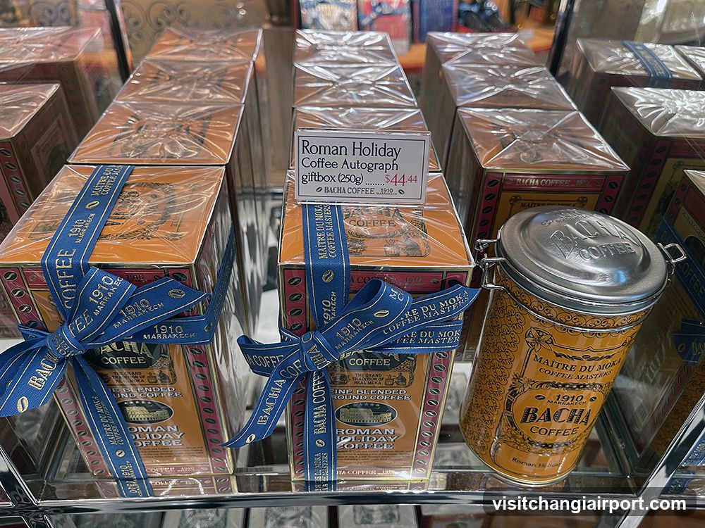 Bacha Coffee Products Display
