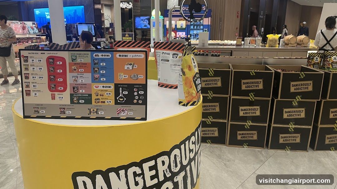 Dangerously Addictive Snack Display