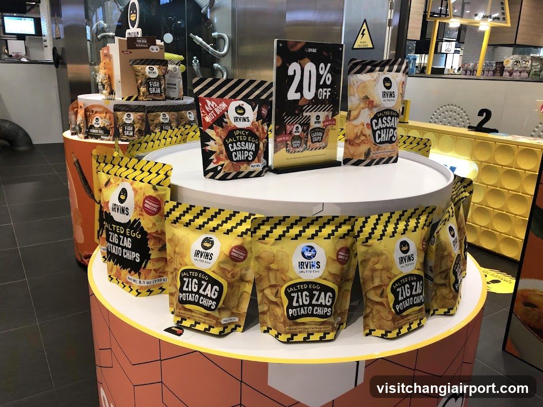 Irving's Potato Chips Display
