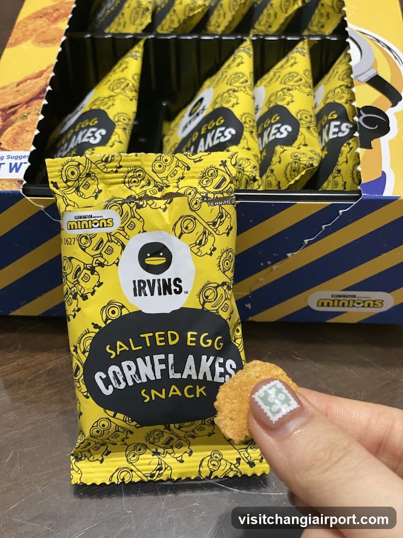Irvin's Minions Salted Egg Cornflakes Snack