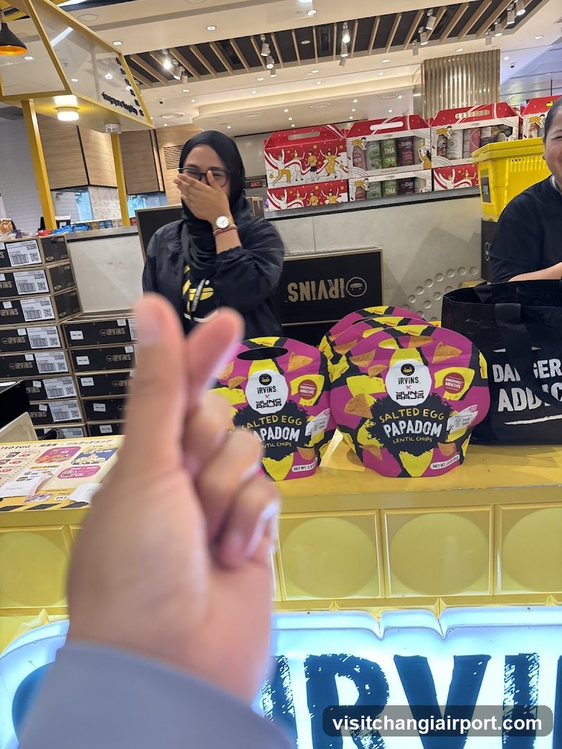 Snacks Display Counter
