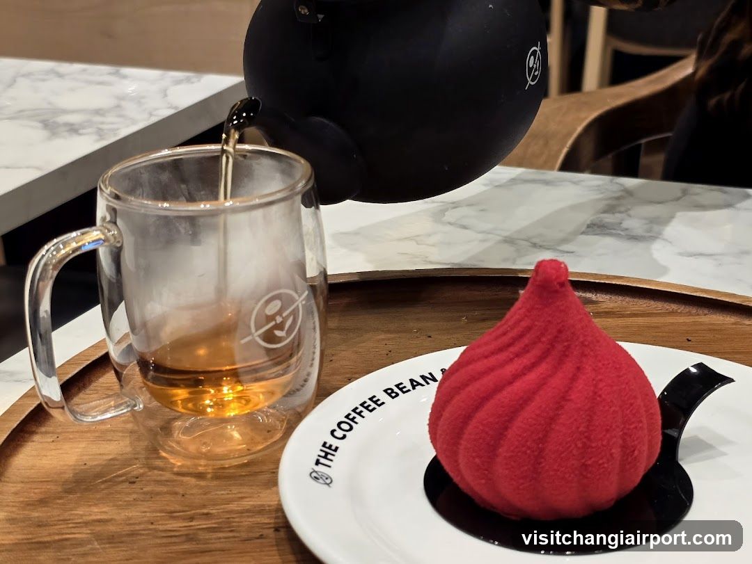 Coffee and Dessert at The Coffee Bean & Tea Leaf