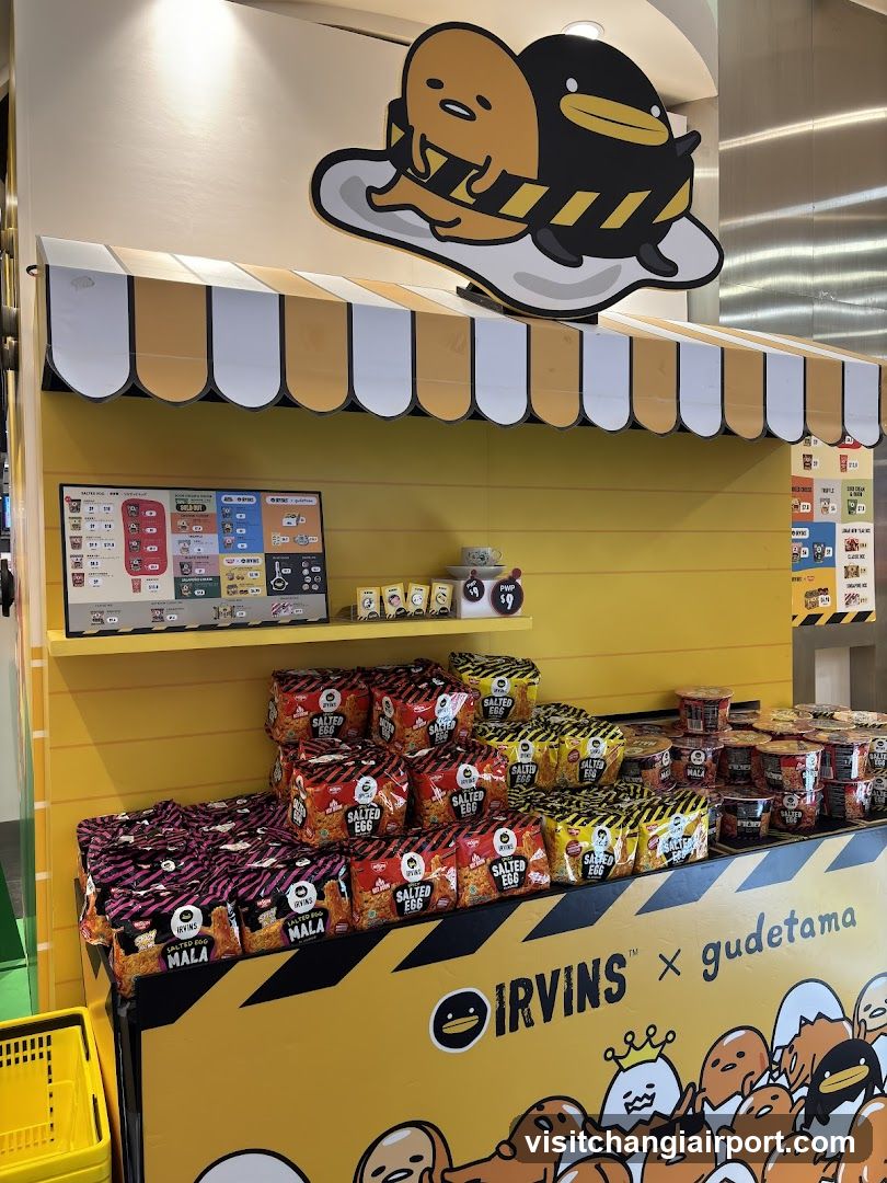 Gudetama x Irvin's Snack Display