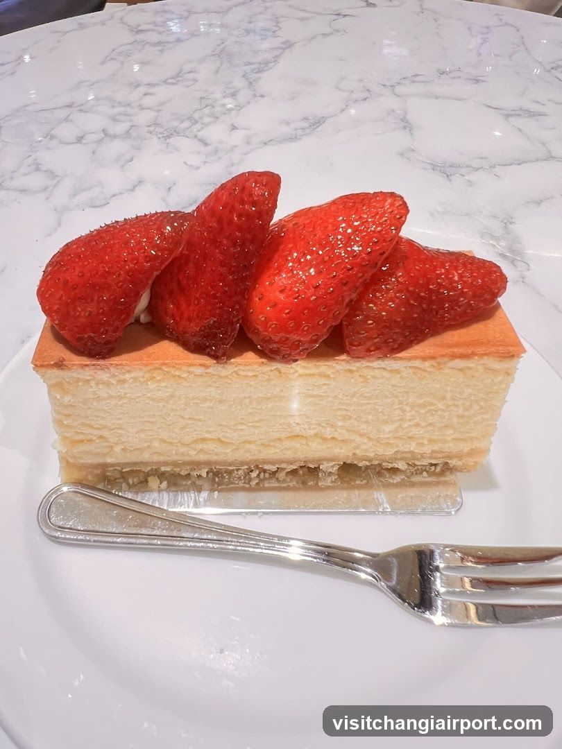 Strawberry Cheesecake Slice
