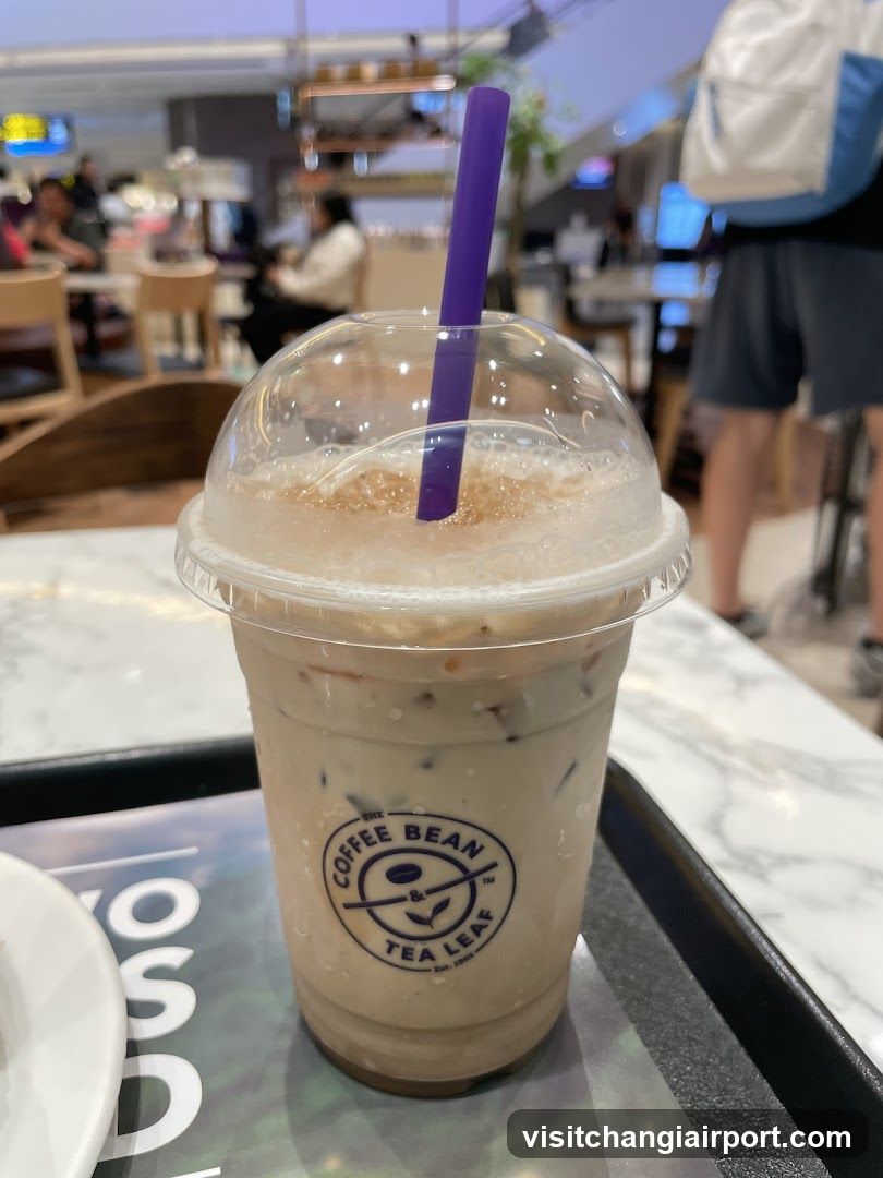 Iced Coffee Drink at The Coffee Bean & Tea Leaf
