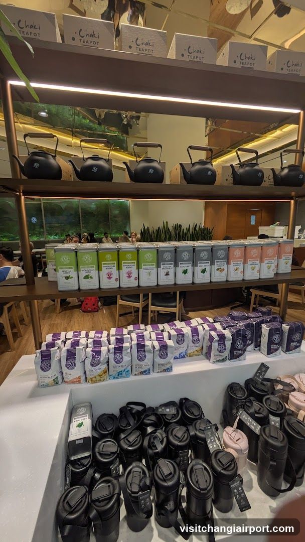 Chaki Tea Pot Store Interior Display
