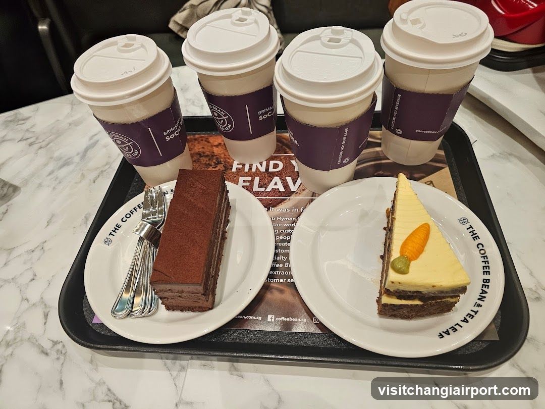 Coffee and Cake Tray