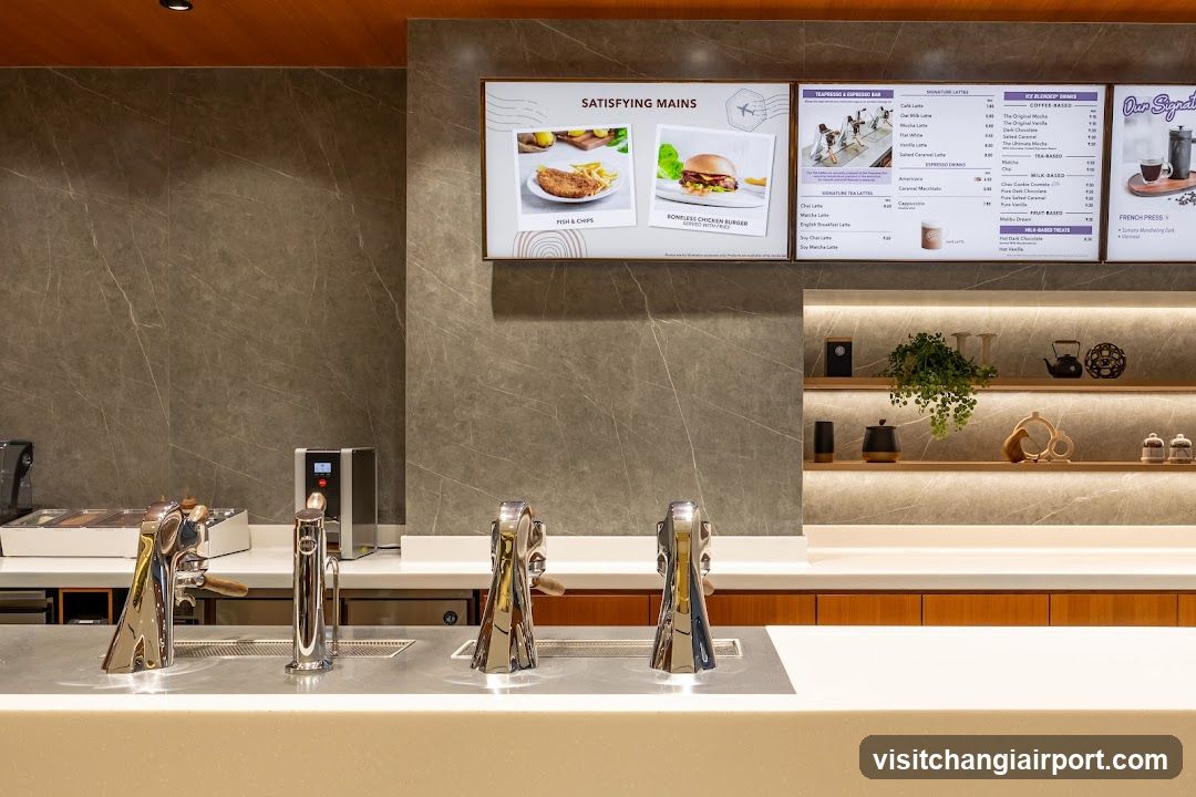 Food Service Counter Interior