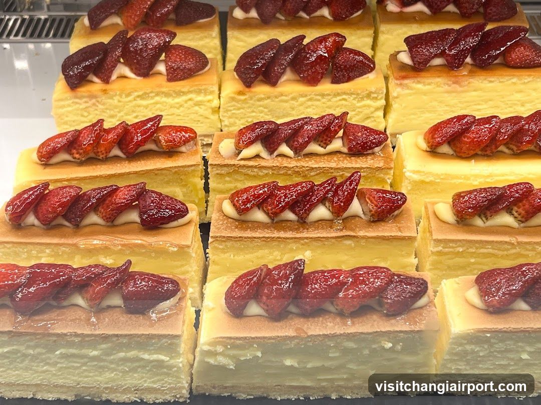 Strawberry Cheesecake Display
